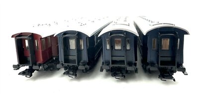 Mrklin H0 Schnellzugwagen-Set Ep.III der DB