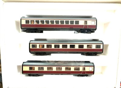 Mrklin 43115 H0 Schnellzugwagen-Set zum Dieseltriebzug VT 11.5