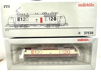 Mrklin 37538 H0 Elektrolok BR 120 Ep.IV der DB in digital