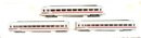 Mrklin H0 Ergnzungswagen-Set fr ICE 1 BR 401 der DB
