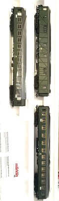 Mrklin 43990 H0 Eilzugwagen-Set Ep.IV der DB mit Licht