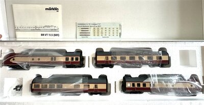Mrklin 37605 H0 TEE Dieseltriebzug VT 11.5 der DB in digital