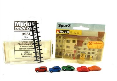 Noch Fahrzeuge + Mrklin Zubehr in Spur Z