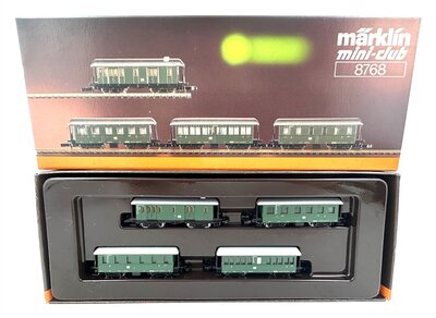 Mrklin 8768 Z Wagenset Langenschwalbacher Ep.II der DRG