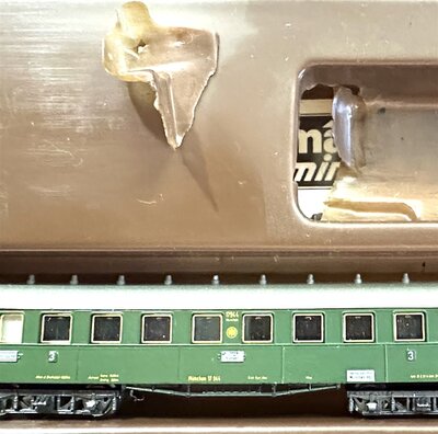 Mrklin 8100 Reichsbahn-Schnellzug mit Dampflok BR 18 Spur Z