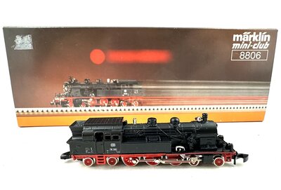 Mrklin 8806 Dampflok BR 78 Ep.III der DB in Spur Z