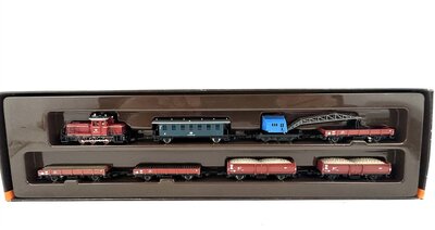 Mrklin 8103 Zugset Gleisbauzug mit Diesellok BR 260 in Spur Z