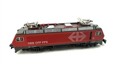 Mrklin 8185 Startset mit Elektrolok Re 4/4 der SBB in Spur Z