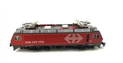 Mrklin 8185 Startset mit Elektrolok Re 4/4 der SBB in Spur Z