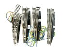 Märklin 8561 + 8569 elektr. Weichen rechts 4 Stück in Spur Z