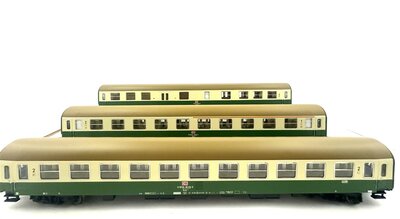 Sachsenmodelle H0 3 Reisezugwagen Ep.V der DB-AG