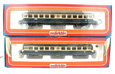 Mrklin 3028 + 4028 H0 Akku-Triebwagen BR 515 Ep.III der DB