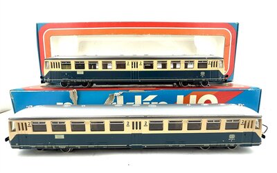 Mrklin 3028 + 4028 H0 Akku-Triebwagen BR 515 Ep.III der DB