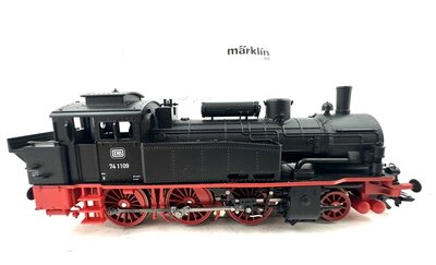 Mrklin H0 Dampflok BR 74 Ep.III der DB in digital