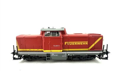 Mrklin H0 Feuerwehr Diesellok BR 714 in fx digital