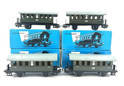 Mrklin 4000 H0 4 Personenwagen Bi der DB