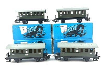 Mrklin 4000 H0 4 Personenwagen Bi der DB