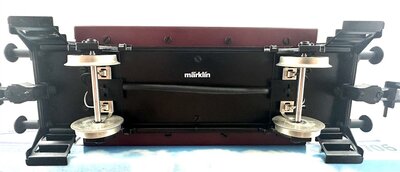 Mrklin 54706 Personenwagen Feldschlsschen mit Licht in Spur 1