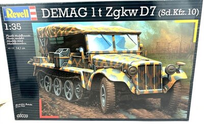 Revell 03039 Demag 1t Zgkw D7 (Sd. Kfz. 10) Bausatz 1:35