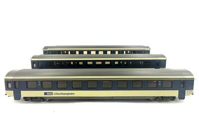 Mrklin 4218 + 4219 H0 Schnellzugwagen Ep.IV der BLS