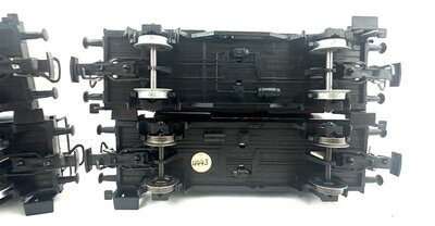 Mrklin H0 4 Kesselwagen der DB / SNCB und DR
