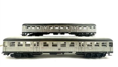 Mrklin 4043, 4083 H0 2 Silberling Nahverkehrswagen Epoche IV der DB