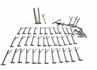 Mrklin 8911 43 Masten fr Fahrleitung Oberleitung Spur Z