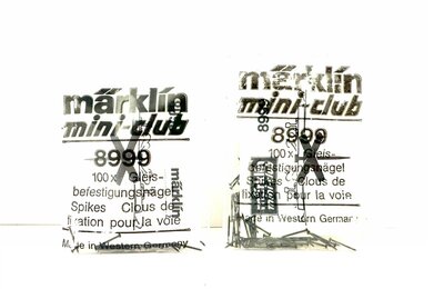 Mrklin 8999 Gleisbefestigungsngel 200 Stck in Spur Z