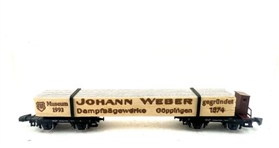Mrklin Z Langholzwagen Museumswagen 1992 Johann Weber