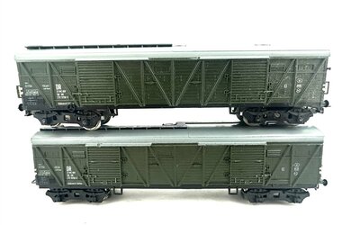 Piko H0 2 Groraumgterwagen GGhmst Ep.III der DR