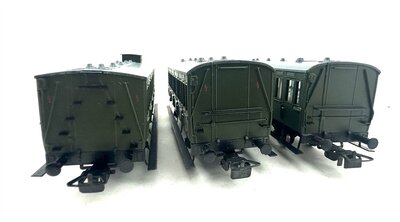 Piko H0 3 Abteilwagen Ep.III der DR