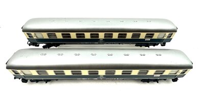 Mrklin 4111 H0 2 D-Zug Wagen Am 203 1.Kl. der DB