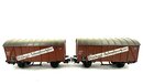 Märklin 306 H0 2 Güterwagen Stückgut Schnellverkehr...