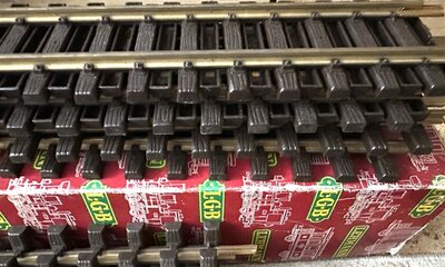 LGB 1060 5 gerade Gleise 600 mm + weitere Spur G