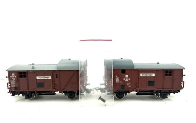 Piko 5452630/5/56 H0 Stckgutwagen Ep.III der DR 2 Stck