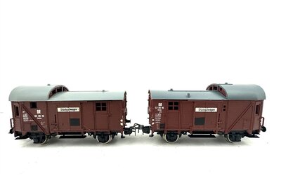 Piko 5452630/5/56 H0 Stckgutwagen Ep.III der DR 2 Stck