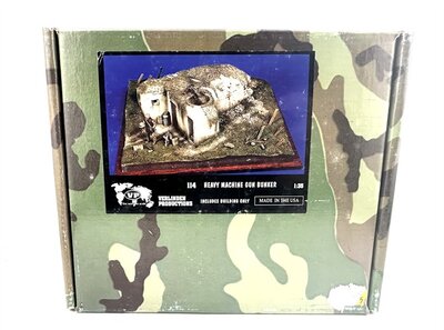 Verlinden 114 Heavy Machine Gun Bunker WWII 1:35
