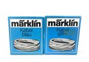 Mrklin 7100 + 7101 Kabel einadrig in blau und grau