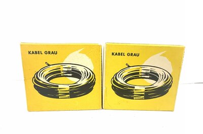 Mrklin 7100 Kabel einadrig in grau 2 Stck