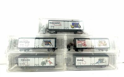 Micro Trains Line US Gterwagen 5 Stck in Spur N