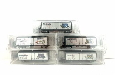 Micro Trains Line US Gterwagen 5 Stck Spur N