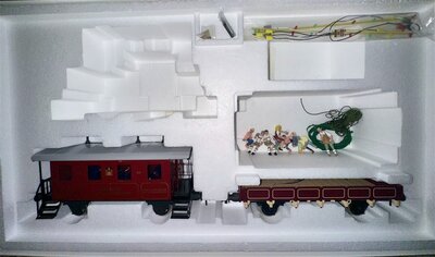 Mrklin Maxi 54103 Jubilumszug mit Glaskasten BR 98 Spur 1