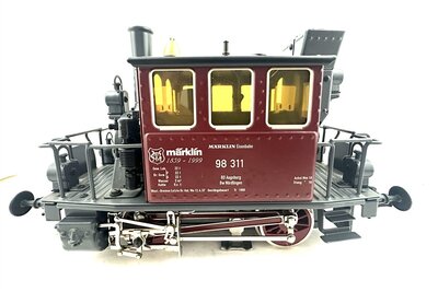 Mrklin Maxi 54103 Jubilumszug mit Glaskasten BR 98 Spur 1