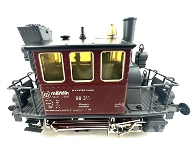 Mrklin Maxi 54103 Jubilumszug mit Glaskasten BR 98 Spur 1