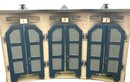 Mrklin 7028 H0 Lokschuppen 3-stndig aus Blech in beige