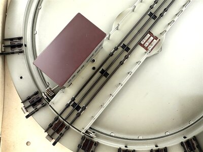 Mrklin 7186 H0 elektr. Drehscheibe