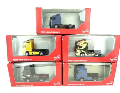 Herpa Volvo GL ZM Zugmaschinen 5 Stck