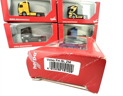 Herpa Volvo GL ZM Zugmaschinen 5 Stck