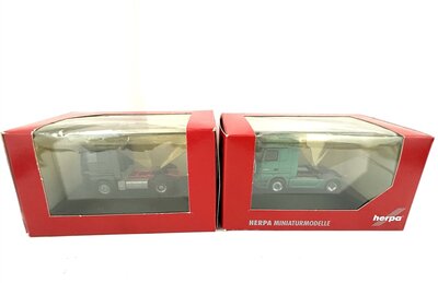 Herpa 110280 Zugmaschine MB Actros LH 02 2 Stck