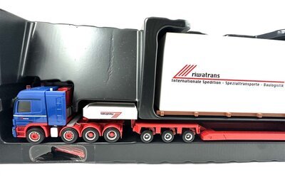 Herpa 150859 MB Titan Tieflade-Sattelzug 1:87